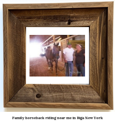 family horseback riding near me in Riga, New York